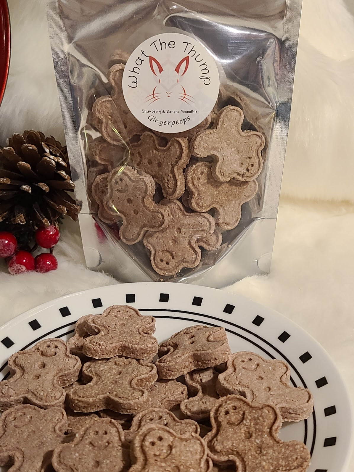 Strawberry-Banana Smoothie Gingerpeeps